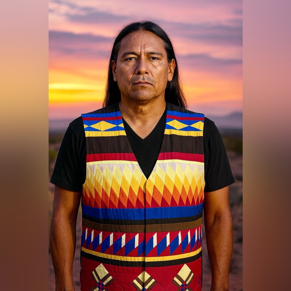Handcrafted Seminole -Style Vest